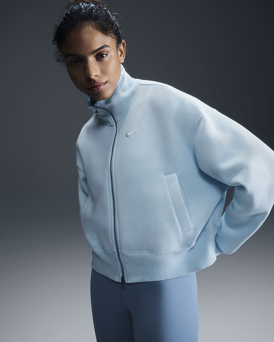 Nike fleece track sale